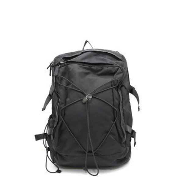 PRADA Backpack Bag Nylon Black - Picture 1 of 8